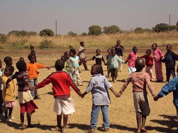 St. Lang leve het Zambiaanse kind